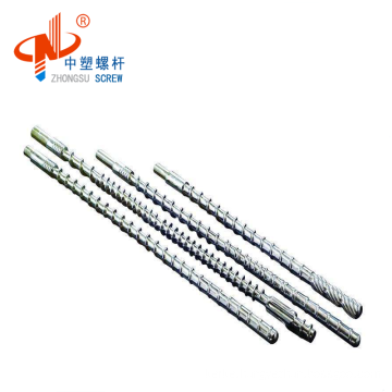 Customized abs pp screw and barrel for extrude machinary machine PPbag